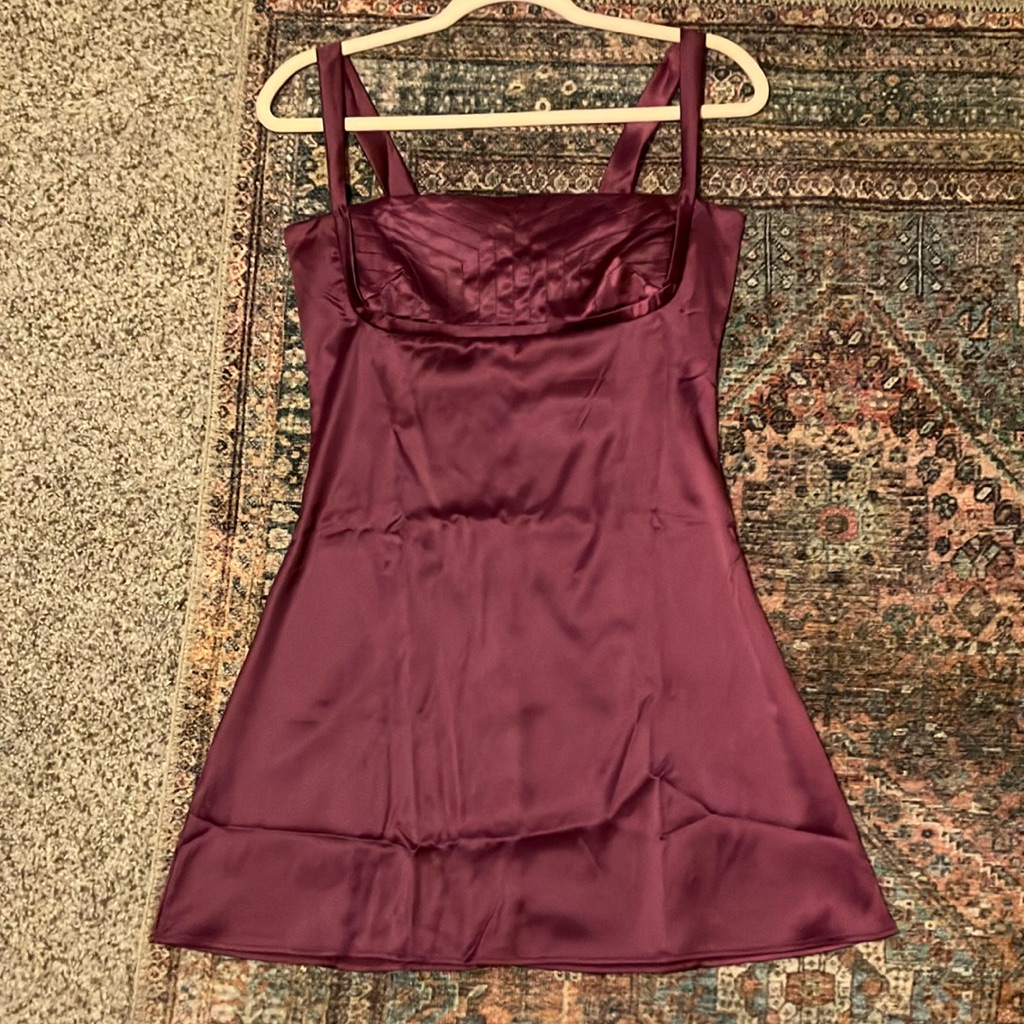 Sthcute Purple Mini Dress New With Tags Xs/S